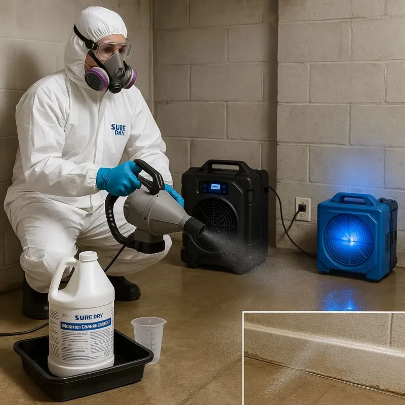 Sanitization and Odor Removal process in Iowa City, IA